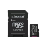 KINGSTON CANVAS SELECT PLUS 512GB microSDXC A1 / Video Class V30 / UHS Class 3 / Class10 UHS-I ADATTATORE A SD INCLUSO