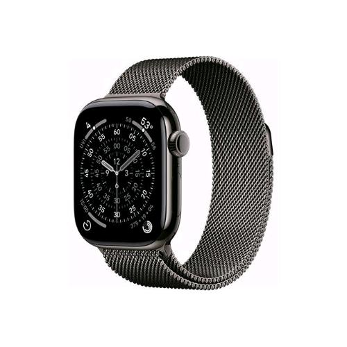 APPLE WATCH SERIES 11 GPS + CELLULAR 5G 42mm CASSA TITANIO ARDESIA CON LOOP MILANESE ARDESIA