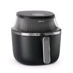 PHILIPS NA341/00 FRIGGITRICE AD ARIA 7.2 LT 2000W 16 PROGRAMMI TECNOLOGIA RAPIDAIR PLUS CON FINESTRA NERO