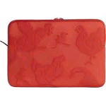 TUCANO RILIEVO GALLINE CUSTODIA PER NOTEBOOK DA 14" E MACBOOK AIR 15" IN NEOPRENE CHIUSURA DOPPIA CERNIERA ARANCIONE