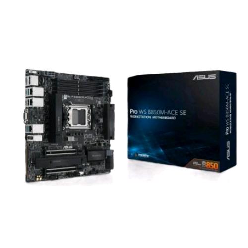 ASUS PRO WS B850M-ACE SE SOCKET AM5 4 x DDR5 Micro ATX