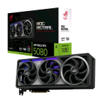 ASUS ROG ASTRAL RTX5080-16G-GAMING NVIDIA GEFORCE RTX 5080 16 GB GDDR7 PCI Express 5.0 TRIPLE FAN 