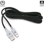 POWERA PS5 CAVO DI RICARICA CONTROLLER DUALSENSE DA USB A USB-C NERO