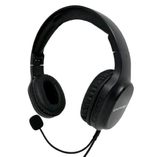 EMPIRE H-15 MIC CUFFIE CON MICROFONO USB-C PROFESSIONALI NERO