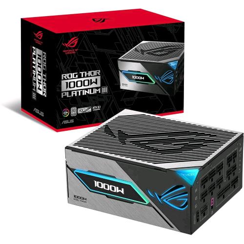 ASUS ROG THOR 1000P3 GAMING ALIMENTATORE 1.000 W MODULARE 80+ PLATINUM PFC ATTIVO ATX 3.1