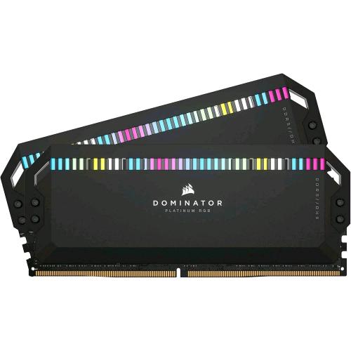 CORSAIR DOMINATOR PLATINUM RGB 32GB 2 x 16GB DDR5 6.200MHz CL36 DIMM NERO