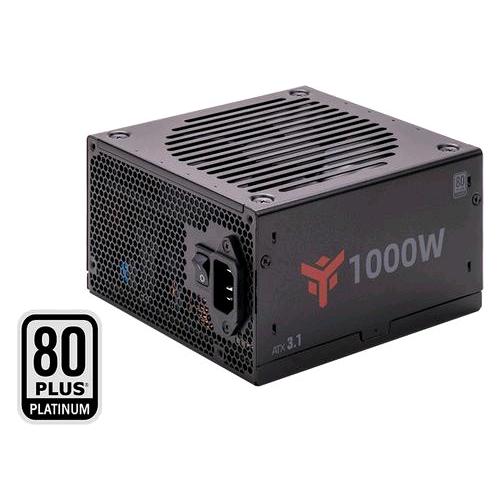 ITEK PBI1000 ALIMENTATORE 1000W 80 PLUS PLATINUM MODULARE FDB FAN 140mm COND GIAPPONESI PCIe 5.1 ATX 3.1 NERO