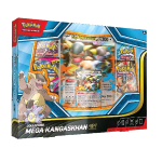 POKEMON COLLEZZIONE MEGA KANGASKHAN EX DEL GCC POKEMON CON CARTA OLOGRAFICA CARTA PROMOZIONALE LENTICOLARE E 4 BUSTE ESPANSIONE 