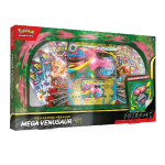POKEMON COLLEZIONE PREMIUM MEGA VENUSAUE EX DEL GCC POKEMON CON CARTA OLOGRAFICA CARTA PROMOZIONALE LENTICOLARE E 8 BUSTE ESPANSIONE