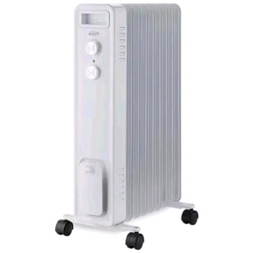 ARGOCLIMA RADIATORE AD OLIO 2000W 9 ELEMENTI 3 LIVELLI DI CALORE BIANCO