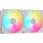 CORSAIR ICUE LINK LX140 RGB KIT 2 VENTOLE 140mm PWM BIANCO