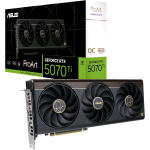 ASUS PROART RTX5070TI-O16G NVIDIA GEFORCE RTX 5070 Ti 16 GB GDDR7 PCI Express 5.0 TRIPLE FAN -1 x HDMI 3 x DISPLAYPORT