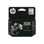 HP 308 CARTUCCIA INCHIOSTRO NERO PER HP DeskJet 2900, 4300 HP Envy 6110e, 6120e, 6122e, 6130e, 6132e, 6520e, 6530e, 6532e, 6558e, Envy 6100, Envy 6165e, Envy 6500 160 PAGINE