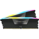 CORSAIR VENGEANCE RGB DDR5 32GB 2 x 16GB DDR5 6000MHz XMP CL38 DIMM BLACK