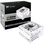 THERMALTAKE TOUGHPOWER GT 1000W SNOW ALIMENTATORE 80 PLUS GOLD COMPLETAMENTE MODULARE PCIe 5.1 ATX 3.1 BIANCO