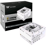 THERMALTAKE TOUGHPOWER GT 1200W SNOW ALIMENTATORE 80 PLUS GOLD COMPLETAMENTE MODULARE PCIe 5.1 ATX 3.1 BIANCO