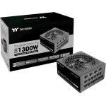 THERMALTAKE TOUGHPOWER TF3 1300W ALIMENTATORE 80+ TITANIUM COMPLETAMENTE MODULARE PCIe 5.1 ATX 3.1 NERO