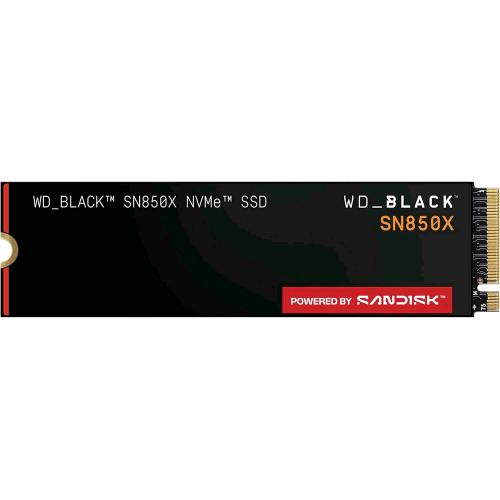 WESTERN DIGITAL BLACK SN850X WDS800T2X0E SSD 8TB INTERNO M.2 2280 NVMe PCI Express 4.0 LETTURA 7200Mb/s SCRITTURA 6600Mb/s