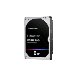 WESTERN DIGITAL ULTRASTAR DC HA340 HDD 6TB INTERNO 3.5" SATA 6Gb/s BUFFER 256MB 7.200rpm DATA CENTER DRIVE