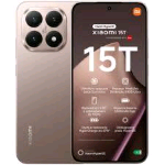 XIAOMI 15T 5G DUAL SIM 6.83" OCTA CORE 512GB RAM 12GB 5G WIND3 ROSE GOLD