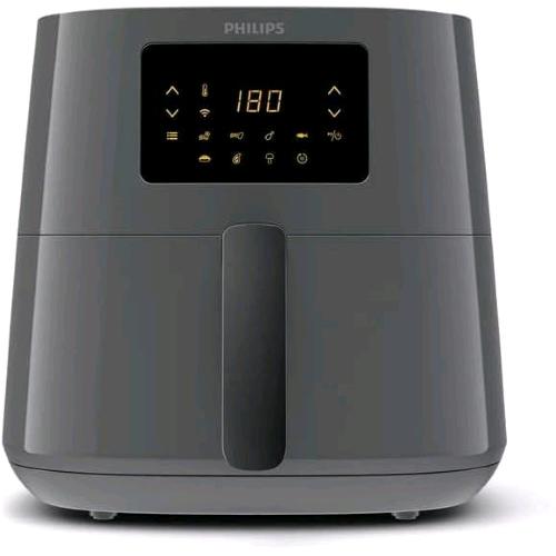 PHILIPS HD9280/60 XL DIGITAL FRIGGITRICE AD ARIA MULTICOOKER 6.2 LT 1.2KG 2.000 W 7 PROGRAMMI GRIGIO