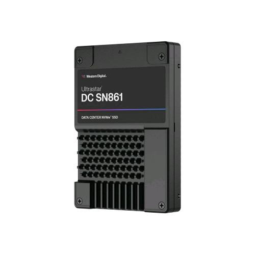 WESTERN DIGITAL ULTRASTAR DC SN861 SSD 7.68 TB INTERNO NVMe 2.5" U.2 PCIe 5.0 x4 DATA CENTER DRIVE LETTURA 13700 MBps-- SCRITTURA 7500 MBps
