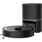 TP-LINK TAPO RV30 MAX PLUS ROBOT ASPIRAPOLVERE LAVAPAVIMENTI WI-FI ASPIRAZIONE HYPER DA 5300Pa + DOCK PER SVUOTAMENTO AUTOMATICO E RICARICA NERO