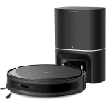 TP-LINK TAPO RV20 MAX PLUS ROBOT ASPIRAPOLVERE LAVAPAVIMENTI MAGSLIM LIDAR + IMU  ASPIRAZIONE 5300Pa 2 IN 1 CON SVUOTAMENTO AUTOMATICO NERO