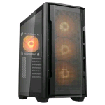 COUGAR UNIFACE RGB MIDI TOWER 3 VENTOLE FRONTALII RGB 120mm + 1 POSTERIORE 120mm NERO