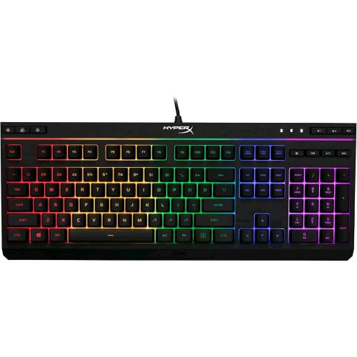 HP HYPERX ALLOY RGB GAMING KEYBOARD TASTIERA GAMING USB 6 EFFETTI LUCE RESISTENTE ALL'ACQUA NERO