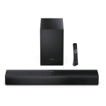 SHARP HT-SBW121 SOUNDBAR 2.1 COMPATTA CON SUBWOOFER WIRELESS 240W HDMI BLUETOOTH NERO
