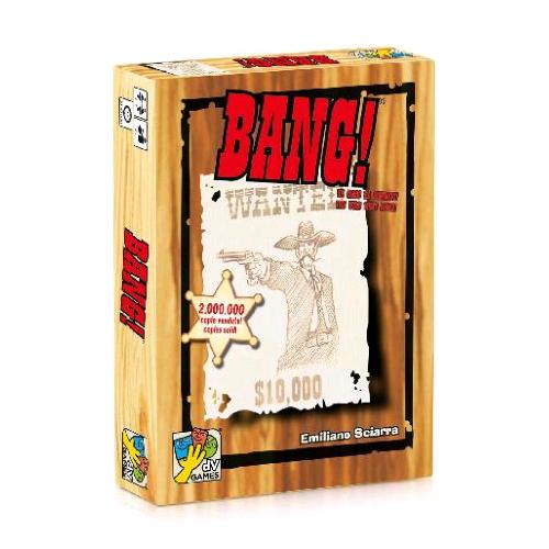 DAVINCI GAMES BANG GIOCO DA TAVOLO AMBIENTATO NEL FAR WEST GIOCO DI CARTE A RUOLI NASCOSTI