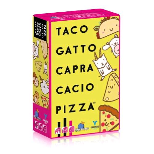 DAVINCI GAMES TACO GATTO CAPRA CACIO PIZZA GIOCO DA TAVOLO 