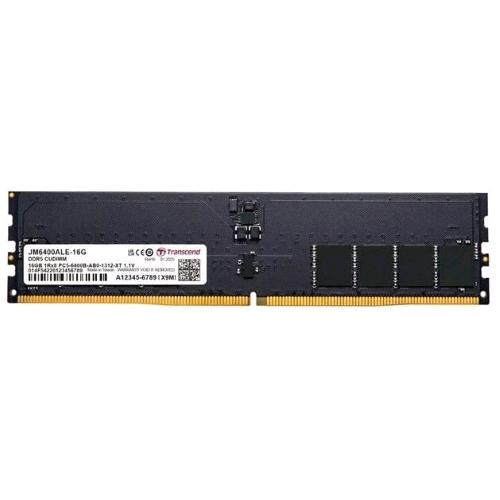 TRANSCEND JETRAM JM6400ALE-16G 16GB - 1 x 16GB DDR5 6400MHz CL52 DIMM
