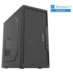 YASHI GENIO YY13256 MINI TOWER iI3-10100F RAM 8GB-SSD 256GB NVMe-TASTIERA E MOUSE-WIN 11 PROF