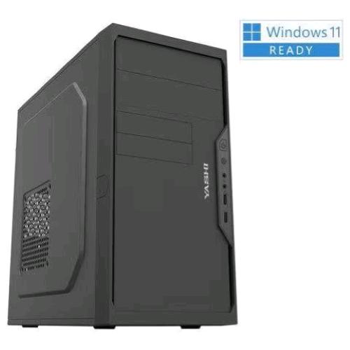 YASHI GENIO YY13256 MINI TOWER iI3-10100F RAM 8GB-SSD 256GB NVMe-TASTIERA E MOUSE-WIN 11 PROF
