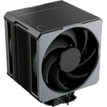 COOLER MASTER HYPER 612 APEX CPU DISSIPATORE ARIA - 6 TUBI CALORE CONDUTTIVI (TDP 260W), DOPPIE VENTOLE MOBIUS 120P 120MM, DISSIPATORE CALORE COMPATTO, ZERO INTERFERENZE RAM - COMPATIBILE AMD E INTEL