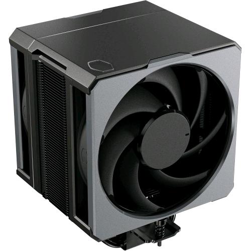 COOLER MASTER HYPER 612 APEX CPU DISSIPATORE ARIA - 6 TUBI CALORE CONDUTTIVI (TDP 260W), DOPPIE VENTOLE MOBIUS 120P 120MM, DISSIPATORE CALORE COMPATTO, ZERO INTERFERENZE RAM - COMPATIBILE AMD E INTEL