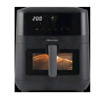 HISENSE HAF2100DCD FRIGGITRICE AD ARIA 7,7 LT 2100W 10 PROGRAMMI CONTROLLO TOUCH NERO
