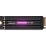 CRUCIAL T710 SSD 1TB INTERNO M.2 2280 NVME PCI EXPRESS 5.0 CRITTOGRAFATO TCG OPAL ENCRYPTION 2.01 - DISSIPATORE INTEGRATO NERO