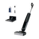 HOOVER HW300 011 SCOPA ELETTRICA SECCO E BAGNATO SENZA FILI SENZA SACCO FILTRO HEPA CON STAZIONE DI APPOGGIO E LAVAGGIO RULLI NERO