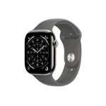 APPLE WATCH SERIES 11 GPS + CELLULAR 5G 46mm CASSA TITANIO NATURALE CON BAND GRIGIO PIETRA- M/L