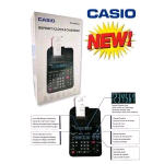 CASIO DR-200R-BK-E-E CALCOLATRICE PROFESSIONALE CON STAMPA E FUNZIONI AVANZATE 12 CIFRE ALIMANTAZIONE RETE ELETTRICA NERO