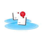 AVM FRITZ! MESH SET 1700 2 PACK WIRELESSE EXTENDER WI-FI 7 3.600 Mbit/s CONF 2 Pz. BIANCO
