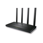 TP-LINK OMADA ER605W V1 ROUTER WIRELESS WI-FI 6 DUAL BAND SWITCH 4 PORTE 1GbE 3 PORTE WAN 4 ANTENNE ESTERNE DESKTOP NERO