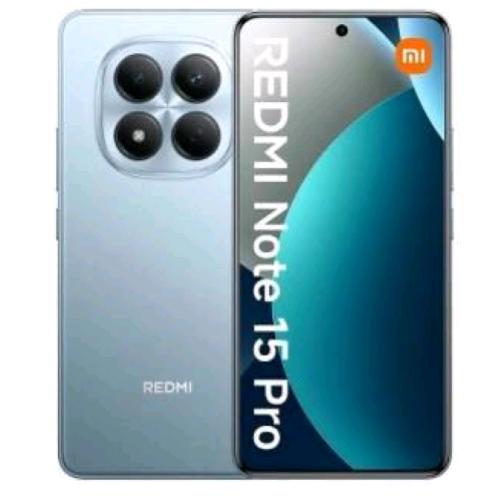 XIAOMI REDMi NOTE 15 PRO DUAL SIM 6.77" OCTA CORE 256GB RAM 8GB 4G LTE EUROPA GLACIER BLUE