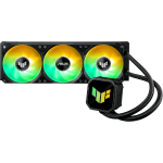 ASUS TUF GAMING LC III 360 ARGB DISSIPATORE A LIQUIDO TRE VENTOLE ARGB DA 120mm LGA 1851-1700-1200-AM4-AM5 NERO
