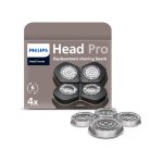 PHILIPS TESTINE DI RICAMBIO ORIGINALI PER RASOIO ELETTRICO COMPATIBILI CON HEAD SHAVER PRO CONF 4 Pz.