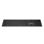 NILOX KEYBOARD TASTIERA ALLUMINIO DUAL WIRELESS + BLUETOOTH BATTERIA INTEGRATA LAYOUT ITALIANO 105 TASTI NERO
