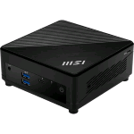 MSI CUBI 5 1M-440BEU MINI PC BAREBONE INTEL CORE 3 100U NO RAM NO HDD INTEL GRAPHICS-WI-FI 6E + GIGABIT LAN-ALIMENTATORE ESTERNO 65 W NERO